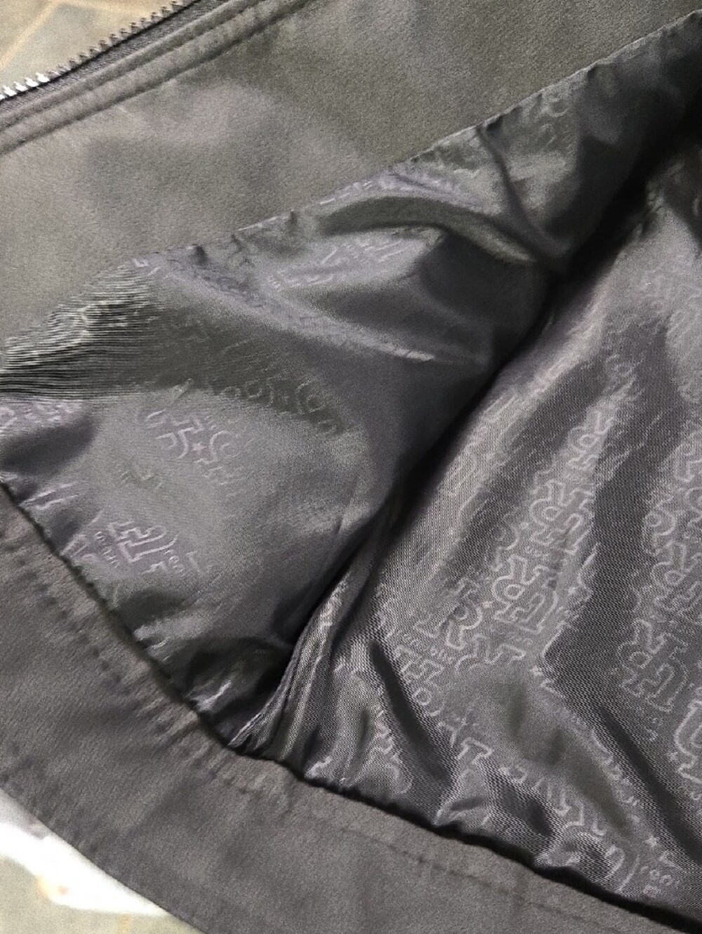 Urban Republic Black Faux Leather Moto Jacket with Hood - Picture 8 of 10